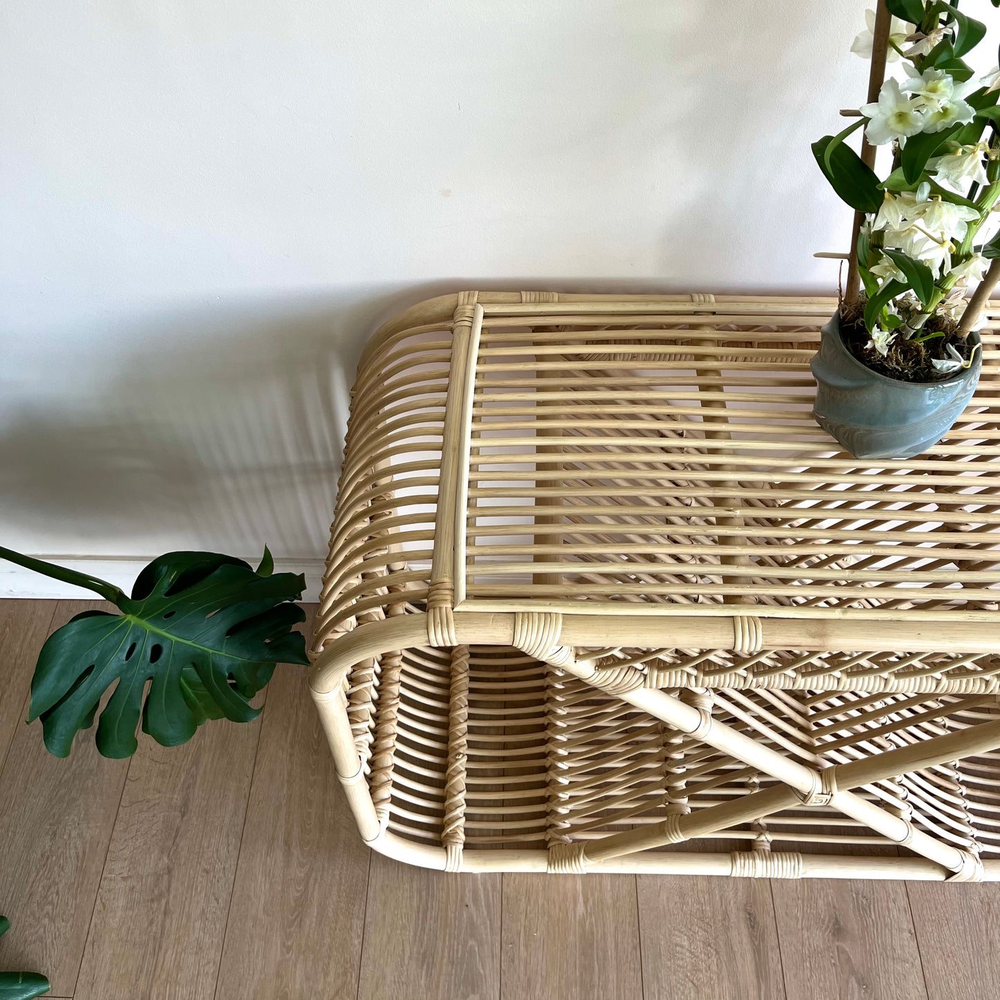 Console en rotin naturel SIYA - Yoala design
