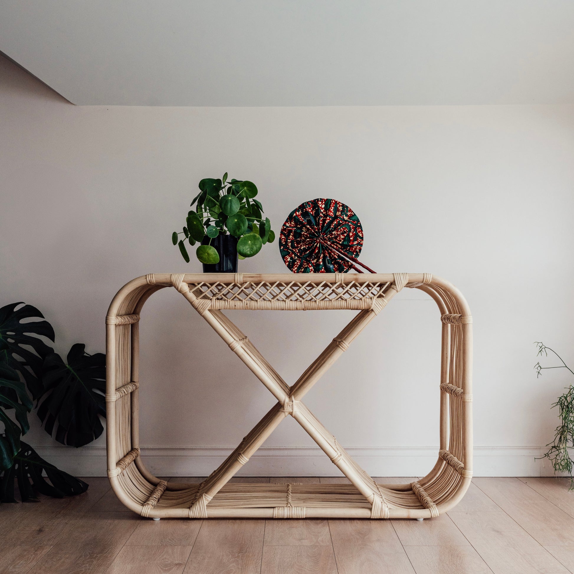 Console en rotin naturel SIYA - Yoala design